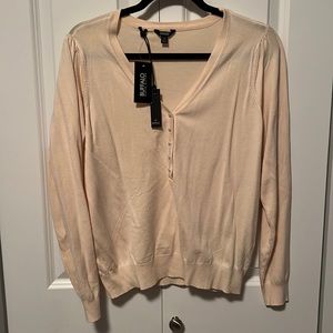 NWT BUFFALO Sweater. Cream color. Size Large.